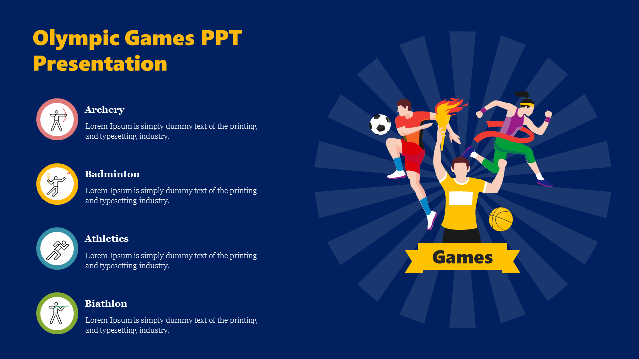 Olympic Games PPT Presentation and Google Slides Template